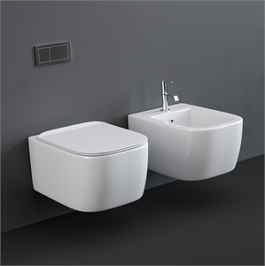 Antonio Lupi Komodo Wall Hung Toilet and Bidet